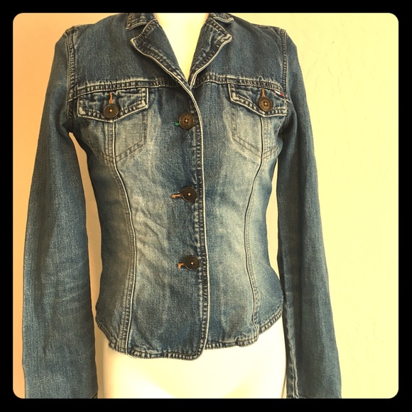 Tommy Hilfiger Jackets & Blazers - Vintage Tommy Girl Fitted Jean Jacket